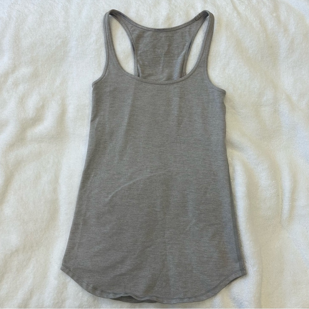 Lululemon Athletica Gray Tank Top